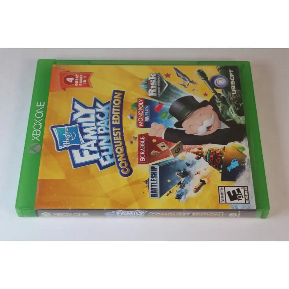 Hasbro Family Fun Pack: Conquest Edition (Microsoft Xbox One, 2016) Tested/Works